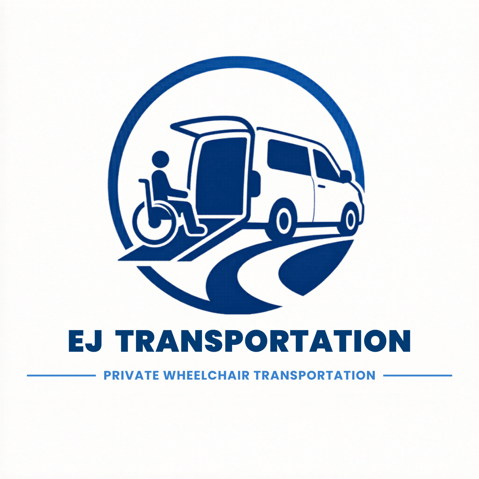 E J Transportation logo